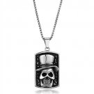 TK1985 - High polished (no plating) Stainless Steel Necklace with No Stone