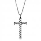 TK1993 - High polished (no plating) Stainless Steel Necklace with No Stone