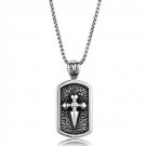TK2003 - High polished (no plating) Stainless Steel Necklace with No Stone