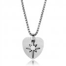 TK2011 - High polished (no plating) Stainless Steel Necklace with No Stone