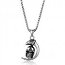 TK2012 - High polished (no plating) Stainless Steel Necklace with No Stone