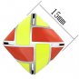 TK897 - High polished (no plating) Stainless Steel Earrings with Epoxy in Multi Color Default Title