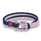Umbrella bracelet White blue