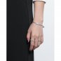 Vintage Asymmetry Paperclip Curb Chain B Bear 925 Sterling Silver Bracelet Vintage