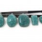 Wholesale 5 PcNatural Gemstone Charms Amazonite Charms DIY Jewelry Making Supplies Default Title