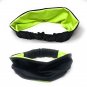 Wide Yoga Headband; Sports Running HeaWorkout Headband for Gym Stretchy Sweat Headband Neon Black