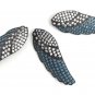 Wing Connector; Feather Connector; CZ ConJewelry Supplies Jewelry Findings CZ Links Default Title