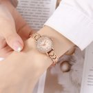 Women's exquisite small dial light luxury watch mother shell dial green