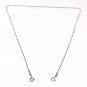 Yellow Sapphire Necklace; GemstoMinimalist Necklace Sterling Silver Necklace Delicate Necklace 20