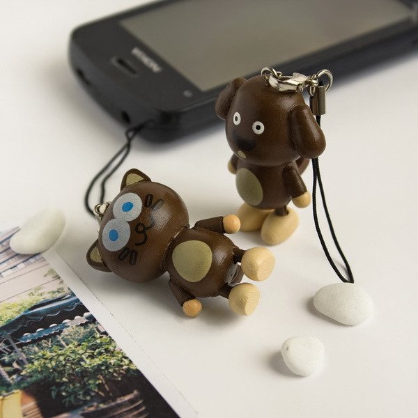 [Dog & Cat] - Cell Phone Charm Strap - Camera Charm Strap - Handbags Charms HC-C004-DOCA