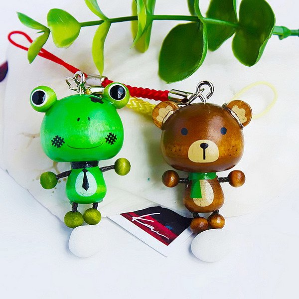 [Happy Animals-1] - Cell Phone Charm Strap - Camera Charm Strap - Handbags Charms HC-C013-BEFR