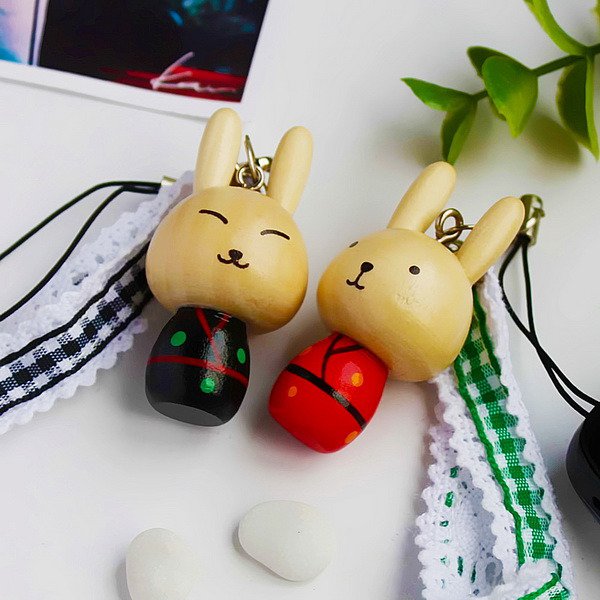 [Kimono Rabbit-2] - Cell Phone Charm Strap - Camera Charm Strap - Handbags Charms HC-C019-REBL