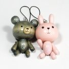 [Sweet Bear-4] - Cell Phone Charm Strap - Camera Charm Strap - Handbags Charms HC-C022-GRPI