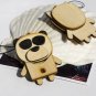 [Wooden Animals-6] - Cell Phone Charm Strap - Camera Charm Strap - Handbags Charms HC-C032-PIPA