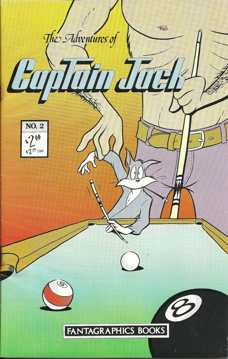 Adventures of Captain Jack Lot #1 - Very Fine - Fantagraphics - 1986-1988