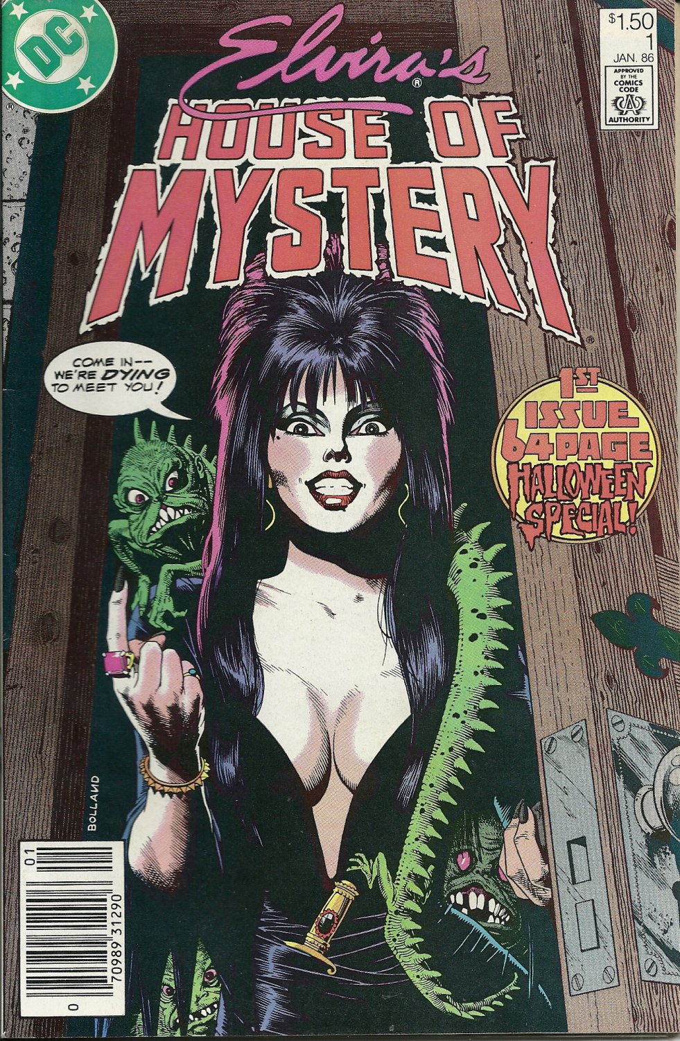Elvira S House Of Mystery Lot Issues Fine Very Fine Dc