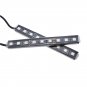 RGB Colored LED Glow Interior Car Kit Under Dash Foot Floor Seat Accent Light -a