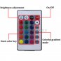 RGB Colored LED Glow Interior Car Kit Under Dash Foot Floor Seat Accent Light -a