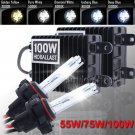 55W 75W 100W HID Kit Replacement Xenon Light Ballast Wire H3 H4 H7 9005 9006 D2S