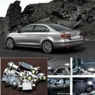 14pcs white Canbus Interior LED light package for VW Jetta 6 MK6 sedan 2011-2014
