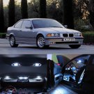 16×white Interior LED light kit for BMW 3 series M3 E 36 sedan coupe (92-98)