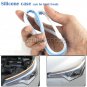 60CM LED Amber Red Strip DRL Daytime Running Light Flexible Soft Tube Guide Lamp