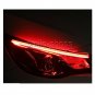 60CM LED Amber Red Strip DRL Daytime Running Light Flexible Soft Tube Guide Lamp