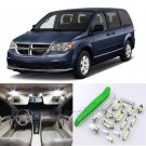 White 7pcs Interior LED Light Kit for 2008-2016 Dodge Grand Caravan + Free Tool