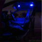 10Pcs Set Ultra Blue Interior LED Light Package Kit for Toyota Corolla 2014-2015