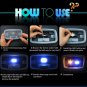 10Pcs Set Ultra Blue Interior LED Light Package Kit for Toyota Corolla 2014-2015
