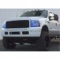 For 05-07 Ford F-250 Multi-Color Changing LED RGB SMD Halo Lower Headlight Rings