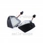 2x White 6000K Side Mirror Puddle Light LED Bulbs For VW Golf 5 Jetta Passat 12V