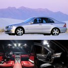 15×white Interior LED Light Bulb Kit for Mercedes Benz C class W 203 (00-07)