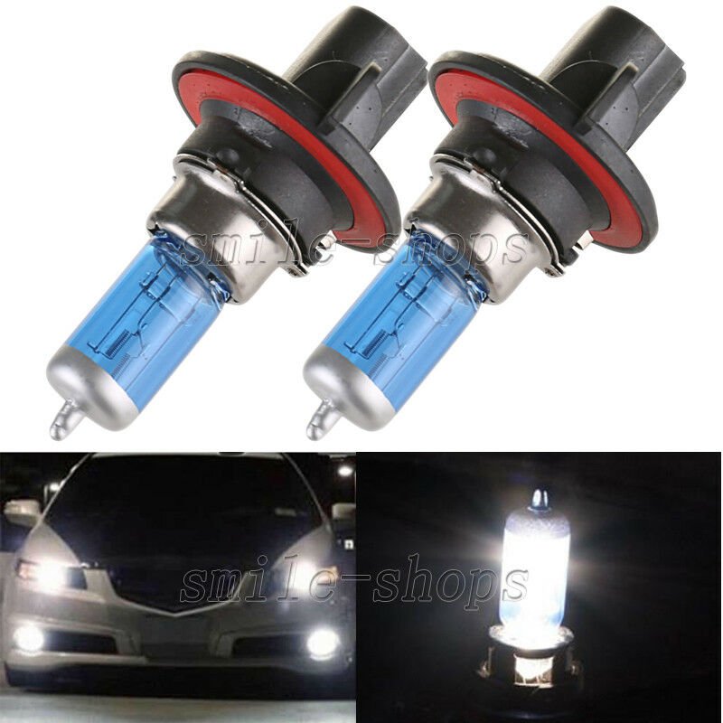 2pcs 9008 H13 Headlight High Beam Xenon HID White 6000K 100W Halogen Light Bulb