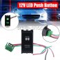 1PCS For Nissan Pathfinder Navara Push Switch Green LED Rear Lights Lamp 3A 12V