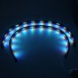 4pcs 7 Color LED Strip Under Car Tube underglow Underbody System Neon Lights Kit