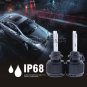 Waterproof 9040 9005 HB3 HID Headlight Bulb HIGH BEAM Super Bright 6000K White