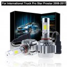 For International Truck Pro Star Prostar 2008-2017 (LOW) LED Headlight Bulb Set