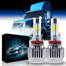 2X H11 LED Headlight For Volvo 2004-2015 VN VNL VNM 200 300 430 630 670 730 780