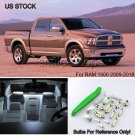 12x Bright White Car LED Lights Interior Lamp Package Kit For 2009-2018 RAM 1500