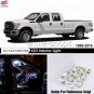 20x Pure White Interior LED Lights Bulb Package Kit For 1999-2016 Ford F250 F350