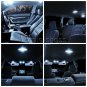 20x Pure White Interior LED Lights Bulb Package Kit For 1999-2016 Ford F250 F350