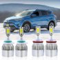 Combo 9012 LED Headlight + H11 Fog Light Lamps For Toyota RAV4 2016-2018 2600W