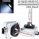 One Pair D1S D1R D1C 10000K Blue HID Xenon Bulbs Replace Factory HID Headlights