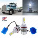 2X 195000LM LED 1300W Headlight Headlamp Bulb Kit For Mack RD CH SFA MACK CH600