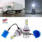 2X 195000LM LED Headlight Bulb Kit For 2003-2012 International Truck 4300 4400