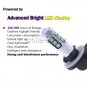 2pcs 881 889 H27W 8000K Ice Blue High Power 15SMD LED Fog Light Driving DRL Bulb