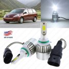 195000LM C6 LED Low Beam Headlight Headlamp Bulb Kit For Toyota Sienna 2006-2010