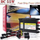 DC 55W 9005 HB3 10K Light Blue HID Headlight Kit For Dodge Charger Durango Ram