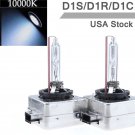 One Pair D1S D1R D1C 10000K Deep Blue OEM HID Headlight Replacement Light Bulb